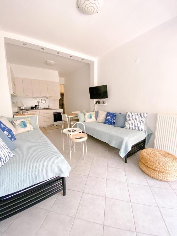 A Wonderful Apartment In Front Of The Sea! Peraía 외부 사진