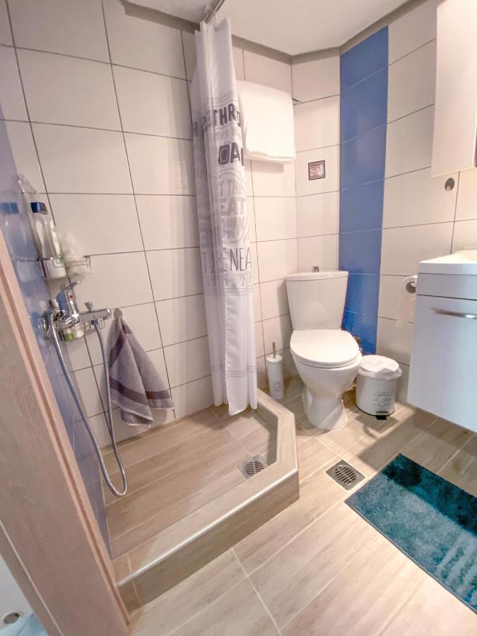 A Wonderful Apartment In Front Of The Sea! Peraía 외부 사진